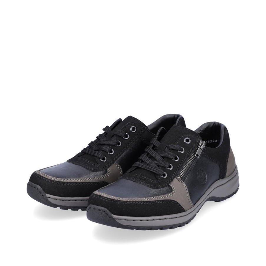 ブラック リーカー 03322 メンズ シューズ