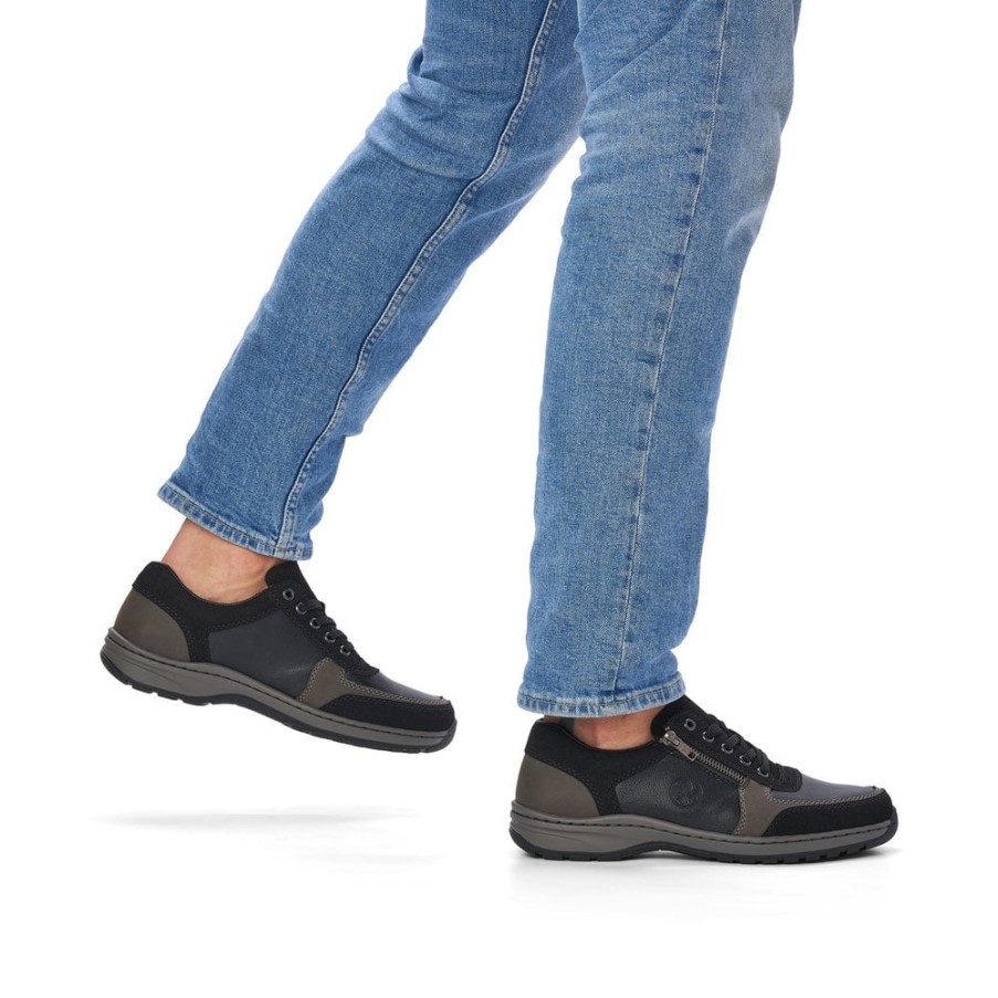 ブラック リーカー 03322 メンズ シューズ