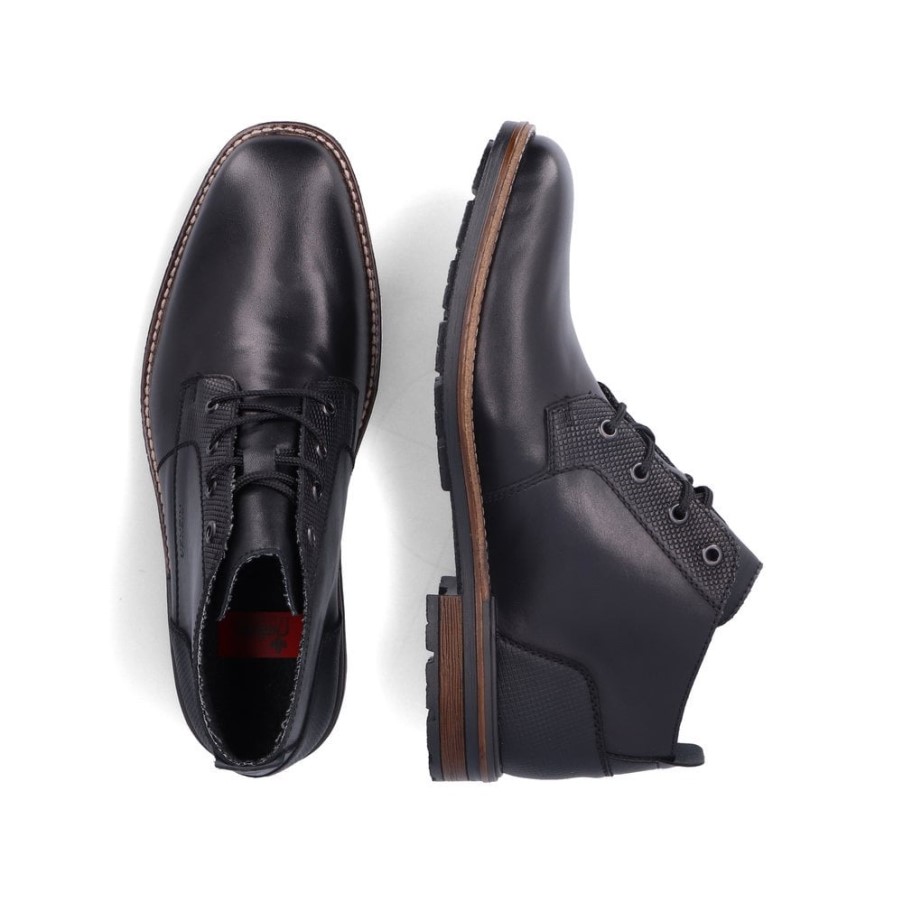 ブラック リーカー B1322 メンズ ブーツ