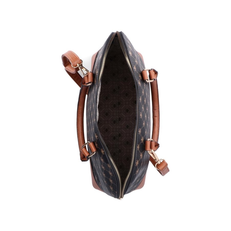 ブラック リーカー H1401-00 レディース ブラック ジッパーバッグ