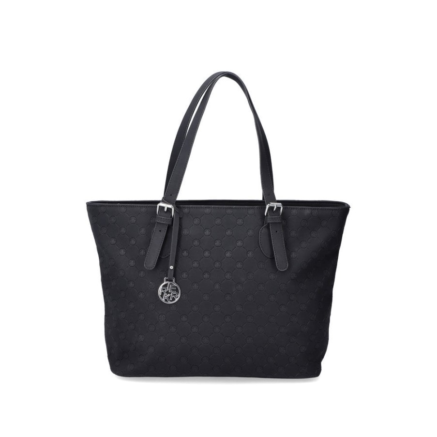 ブラック リーカー H1491-00 レディース ブラック ジッパーバッグ