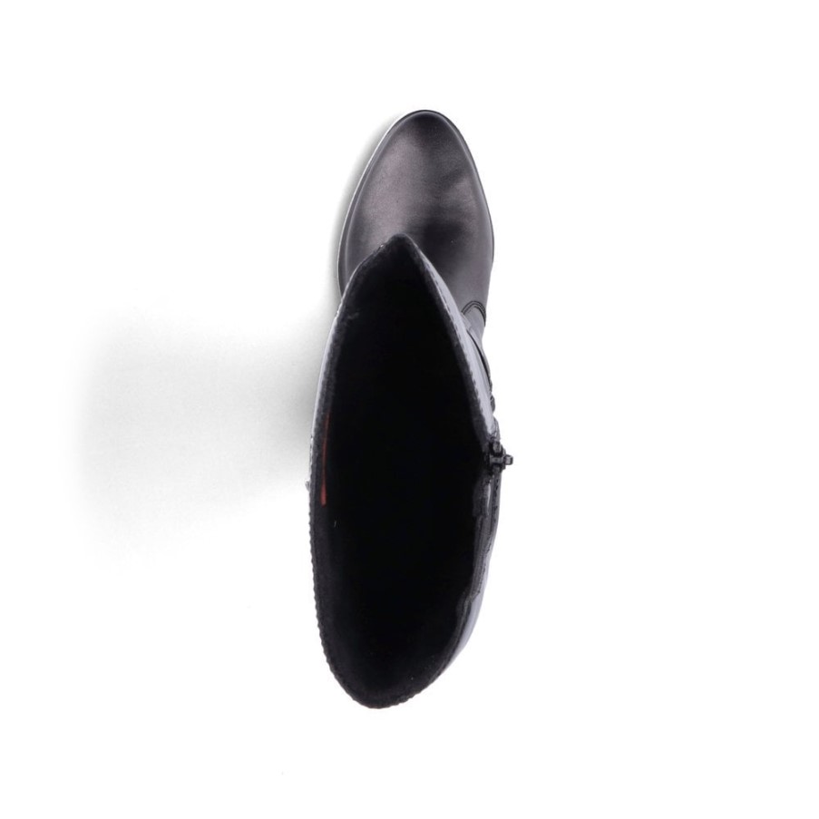 ブラック リーカー Y2090 レディース ニーレングス ブーツ