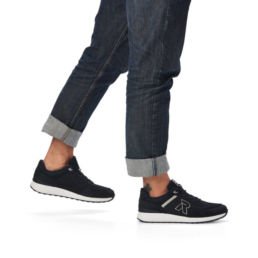 リーカー ブルー R-evolution 07601 メンズ シューズ