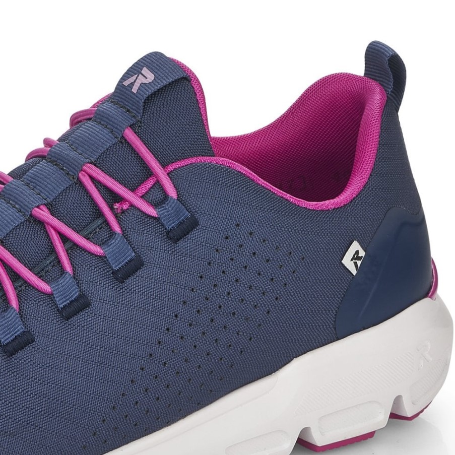 リーカー ブルー R-evolution 40401 レディース シューズ