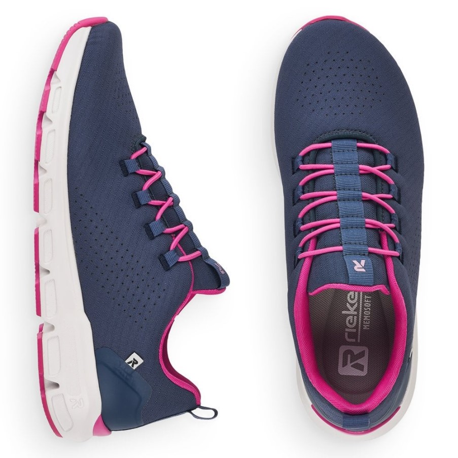 リーカー ブルー R-evolution 40401 レディース シューズ