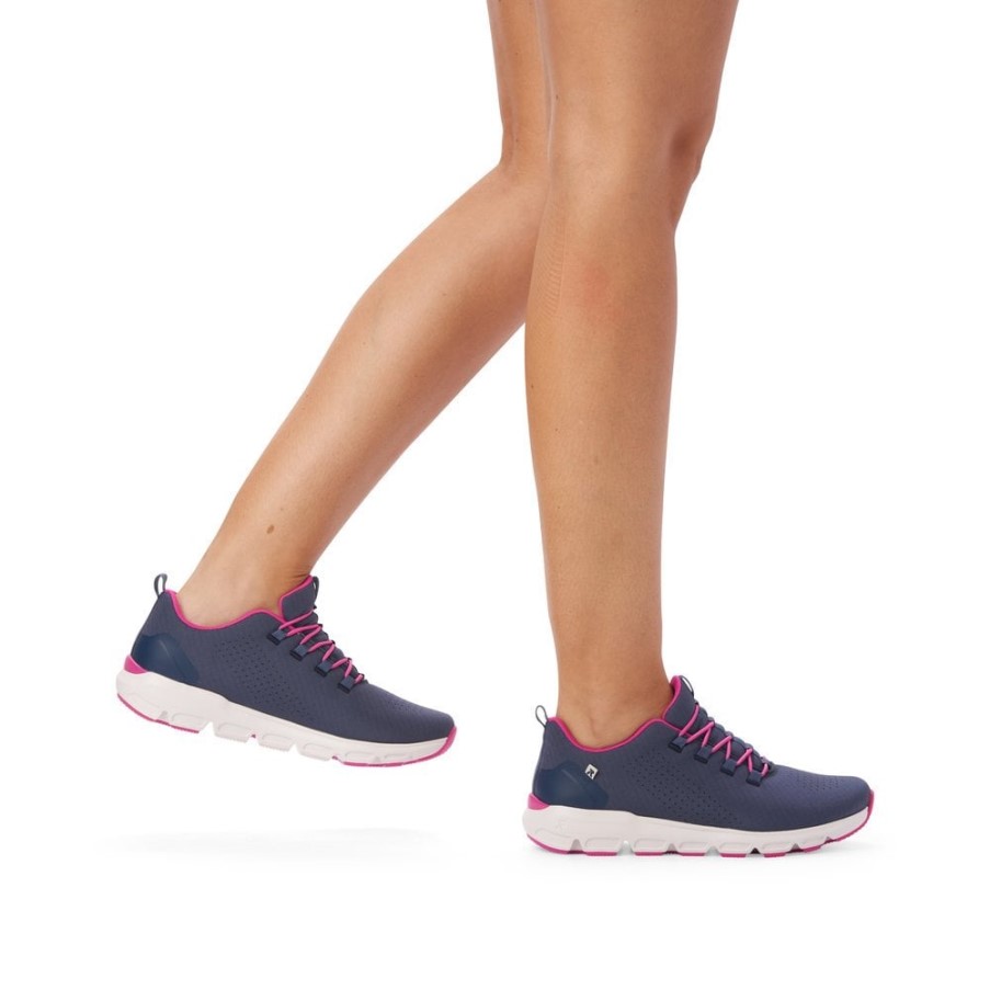 リーカー ブルー R-evolution 40401 レディース シューズ