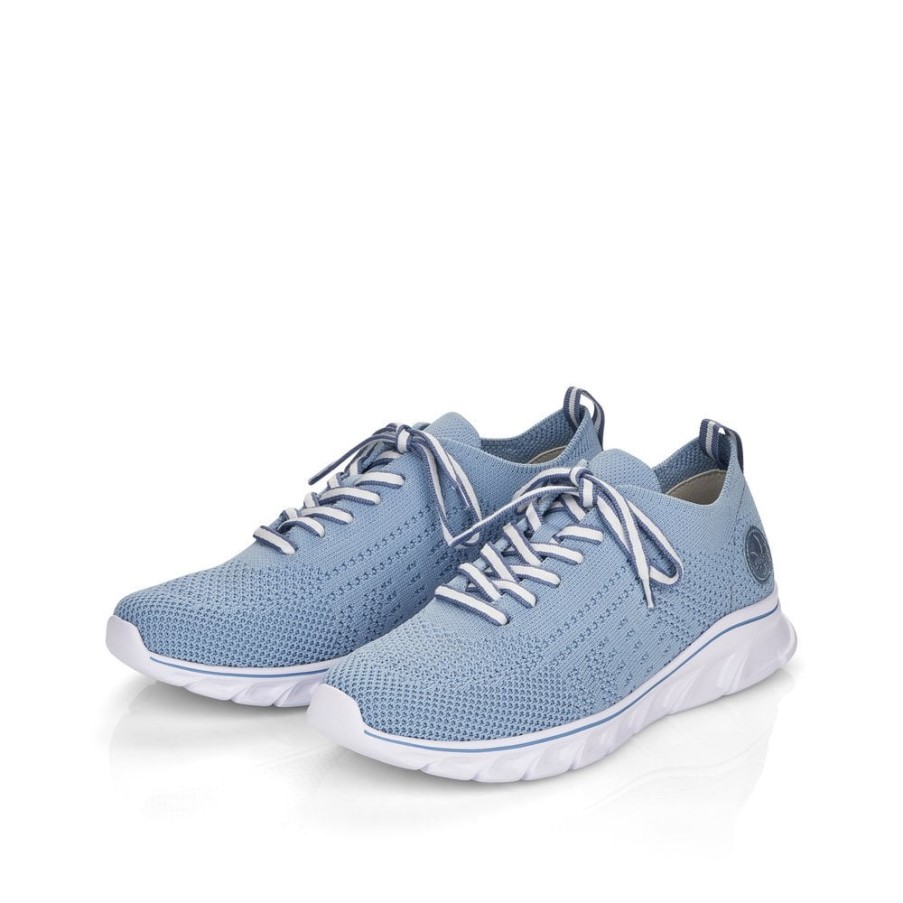 ブルー Rieker 54020 女性の靴