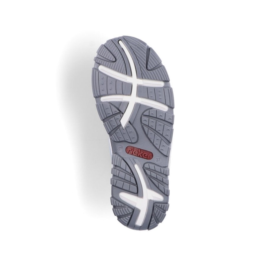 ブルー Rieker 68880 女性サンダル