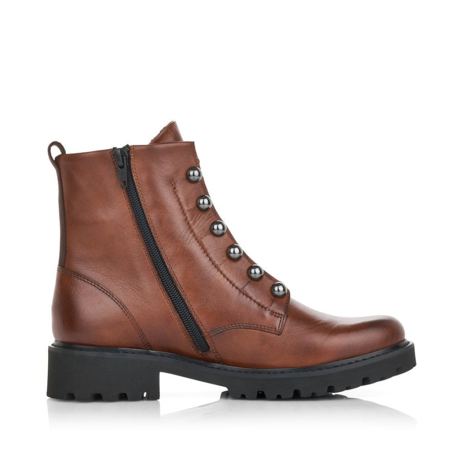 Rieker ブラウン Remonte D8670 レディース ブーツ