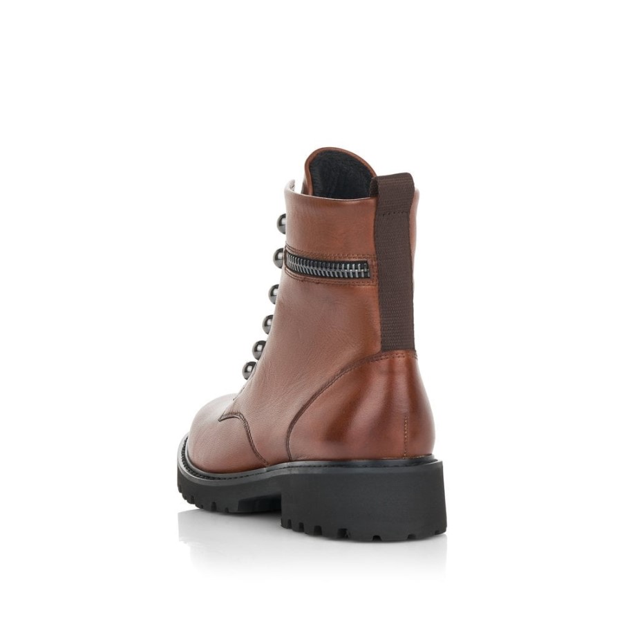 Rieker ブラウン Remonte D8670 レディース ブーツ