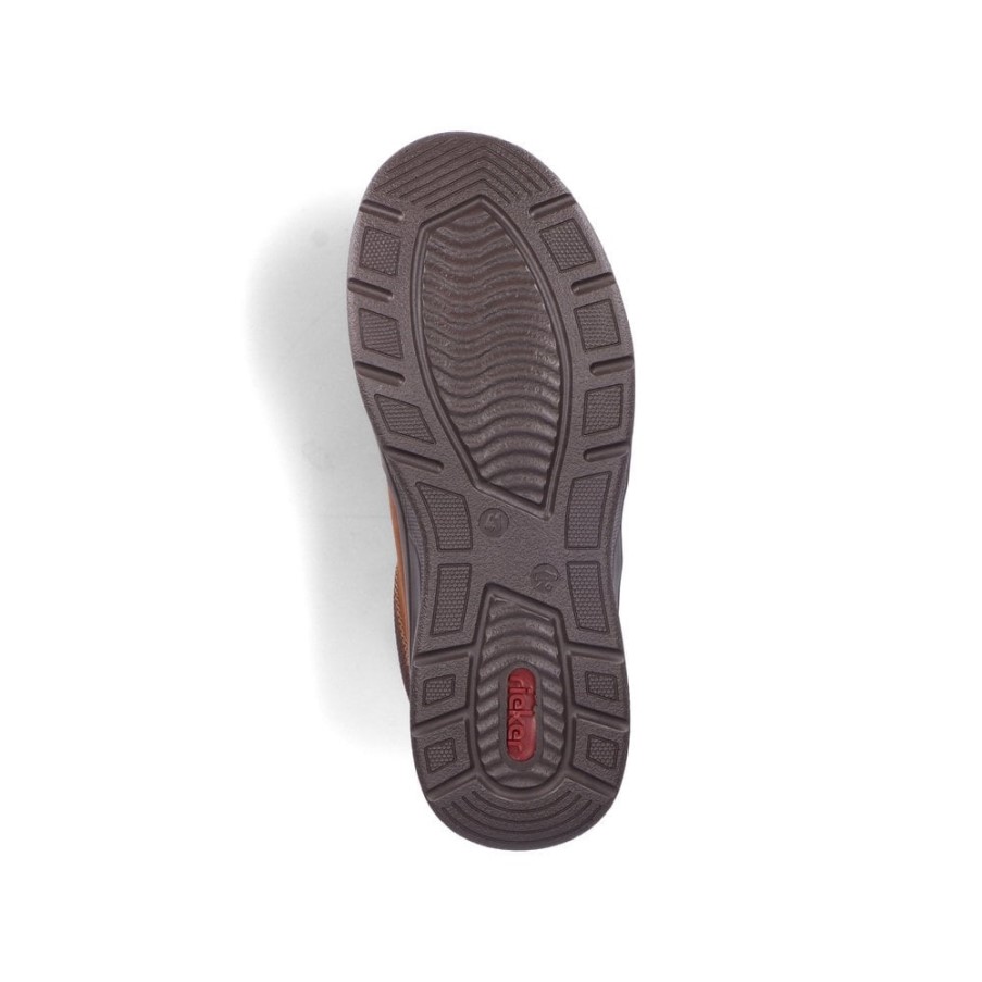 ブラウン リーカー 14811 メンズ シューズ