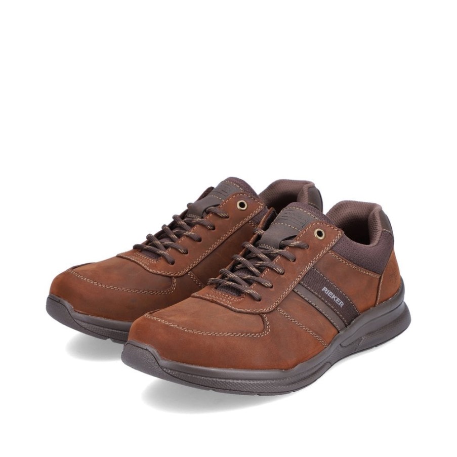 ブラウン リーカー 14811 メンズ シューズ