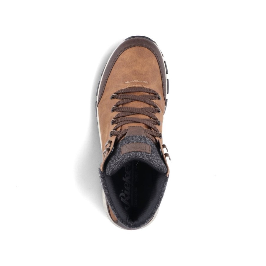 ブラウン リーカー F6744 メンズ ブーツ