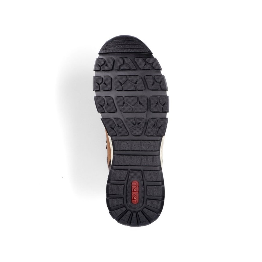 ブラウン リーカー F6744 メンズ ブーツ