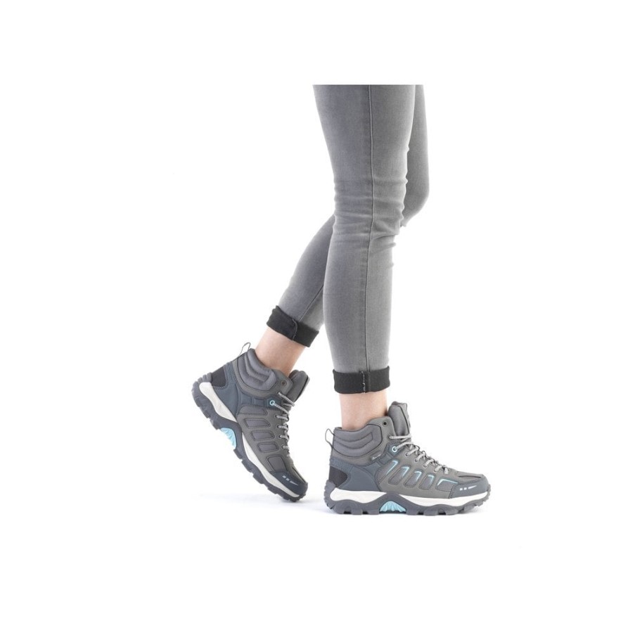 グレー Rieker X8820 レディース ブーツ