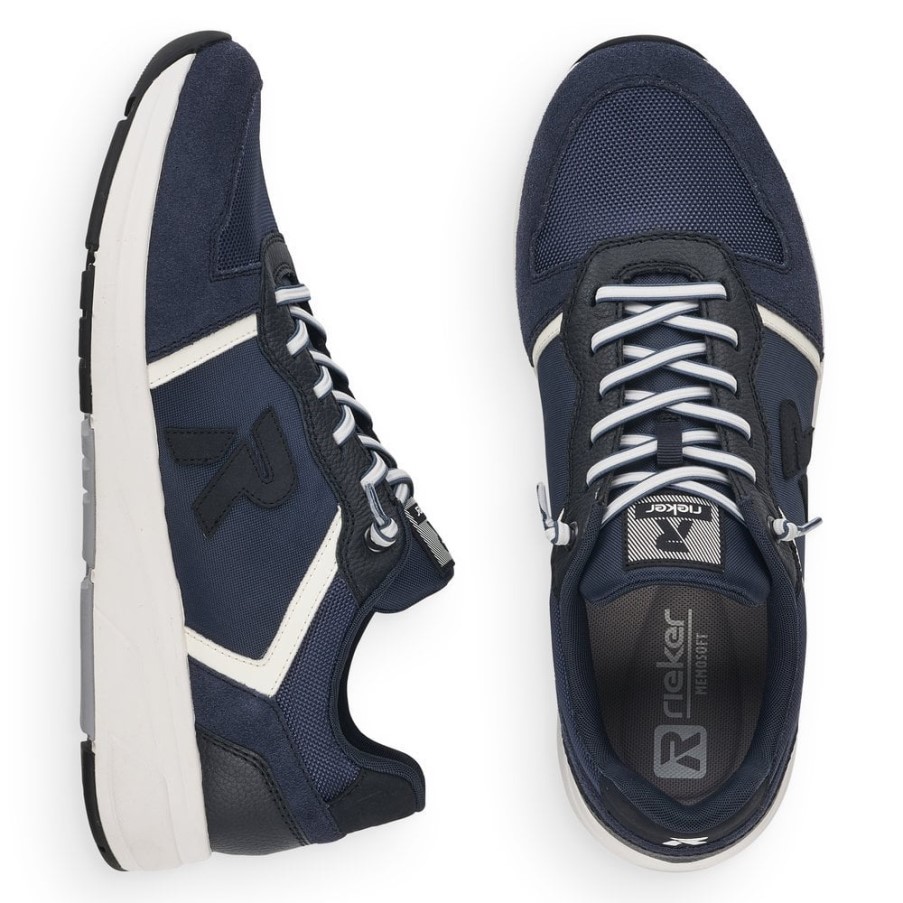 リーカー R-evolution 07001 メンズ シューズ ブルー