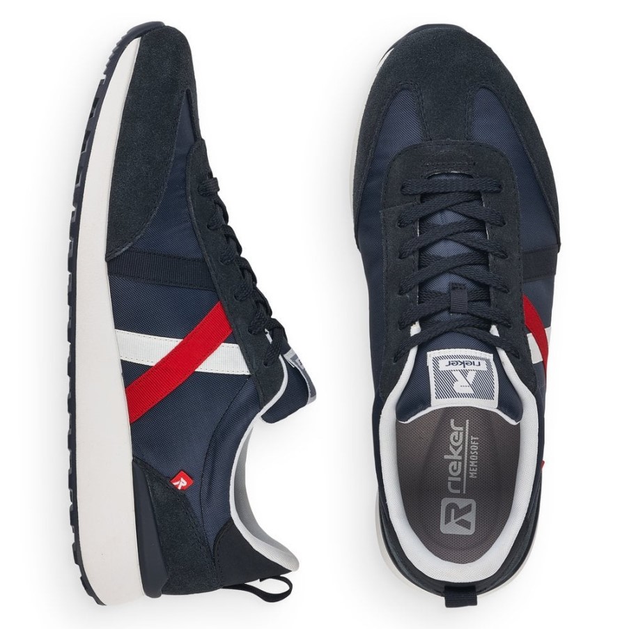 リーカー R-evolution 07603 メンズ シューズ ブルー