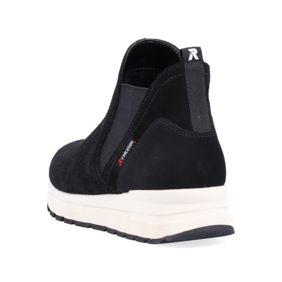 Rieker R-evolution 40860 レディース ブーツ ブラック