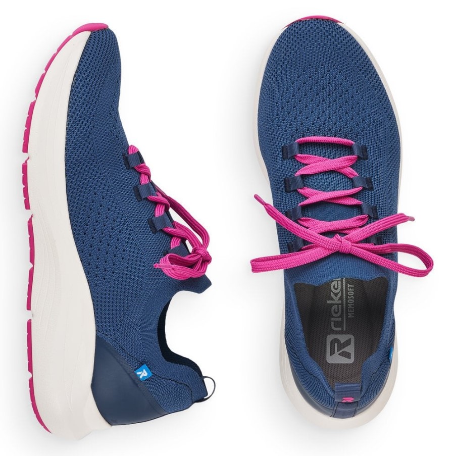 Rieker R-evolution 42101 レディース シューズ ブルー