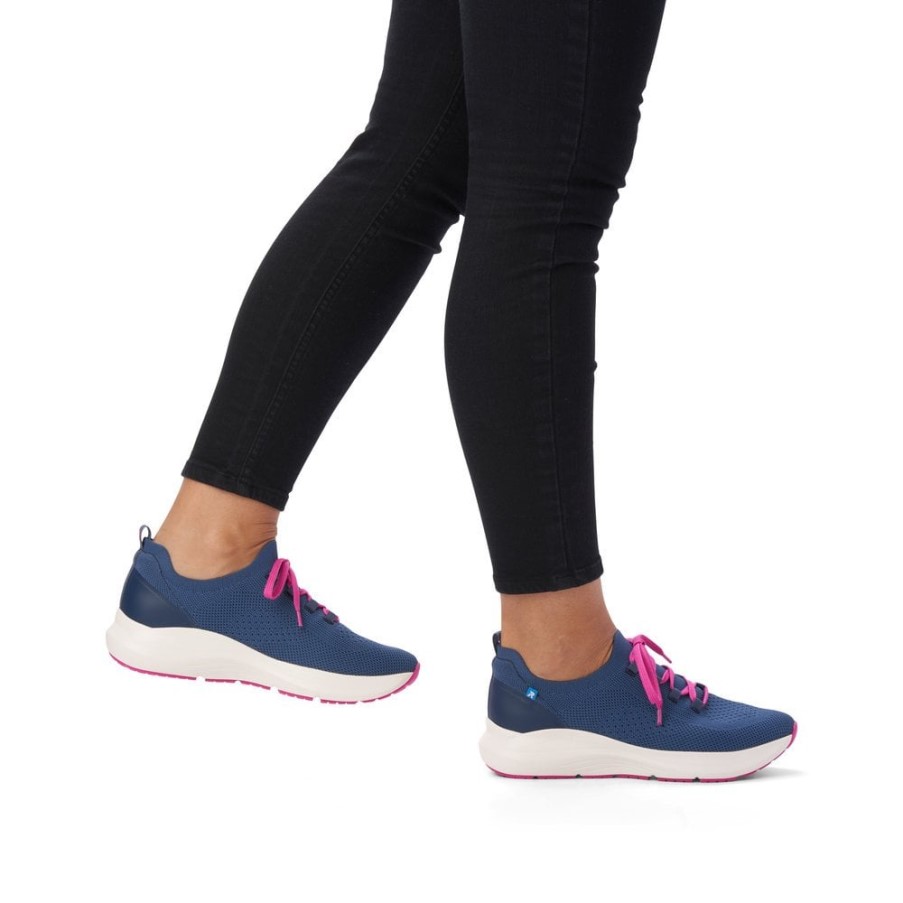 Rieker R-evolution 42101 レディース シューズ ブルー