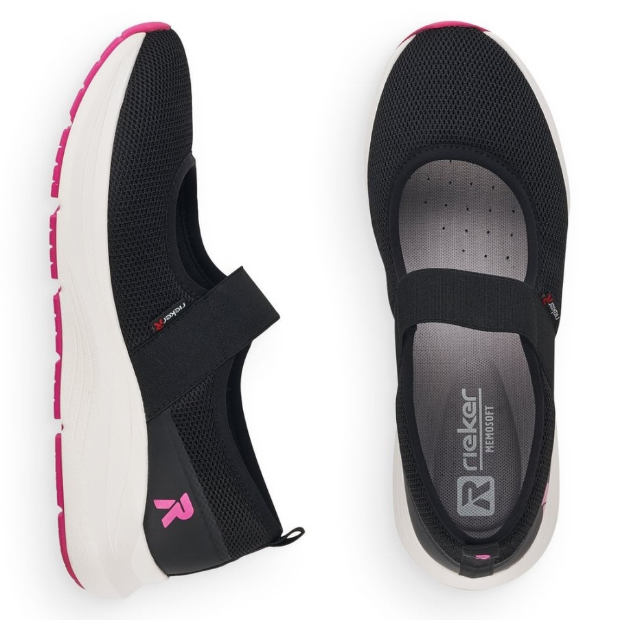 Rieker R-evolution 42102 レディース シューズ ブラック