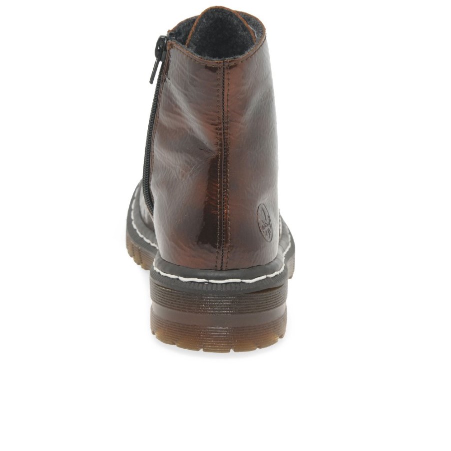 アンティーク リーカー フレイム II レディース アンクル ブーツ