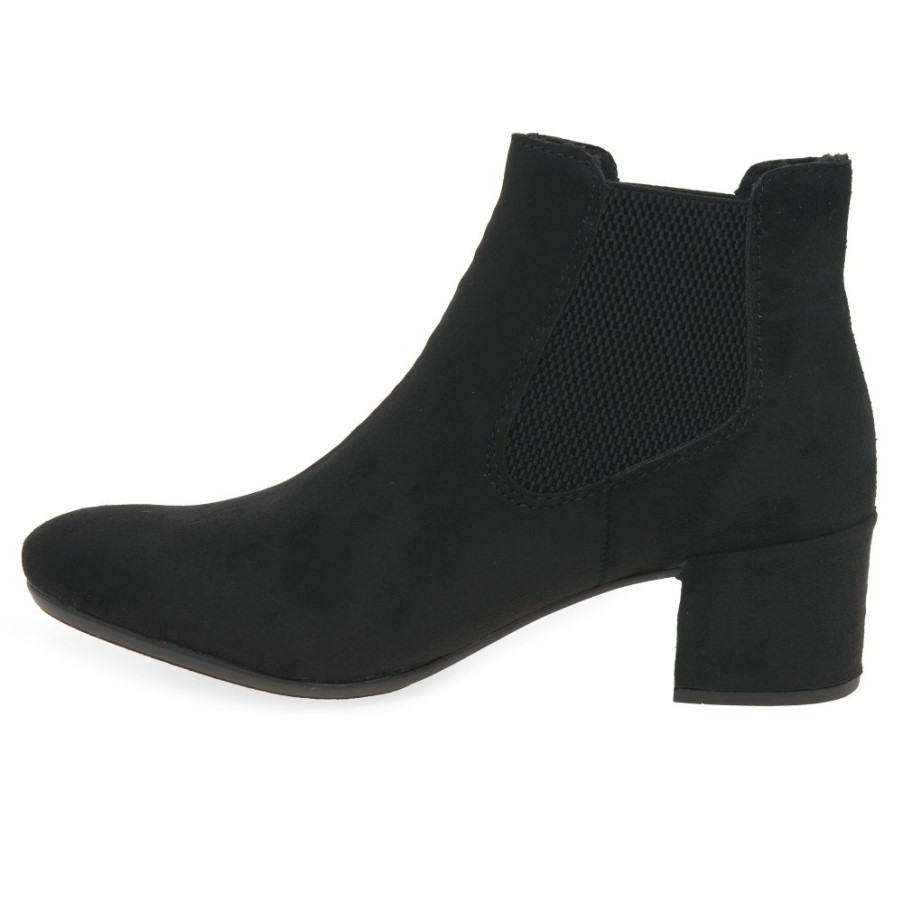 ブラック リーカー クローバー レディース チェルシー ブーツ