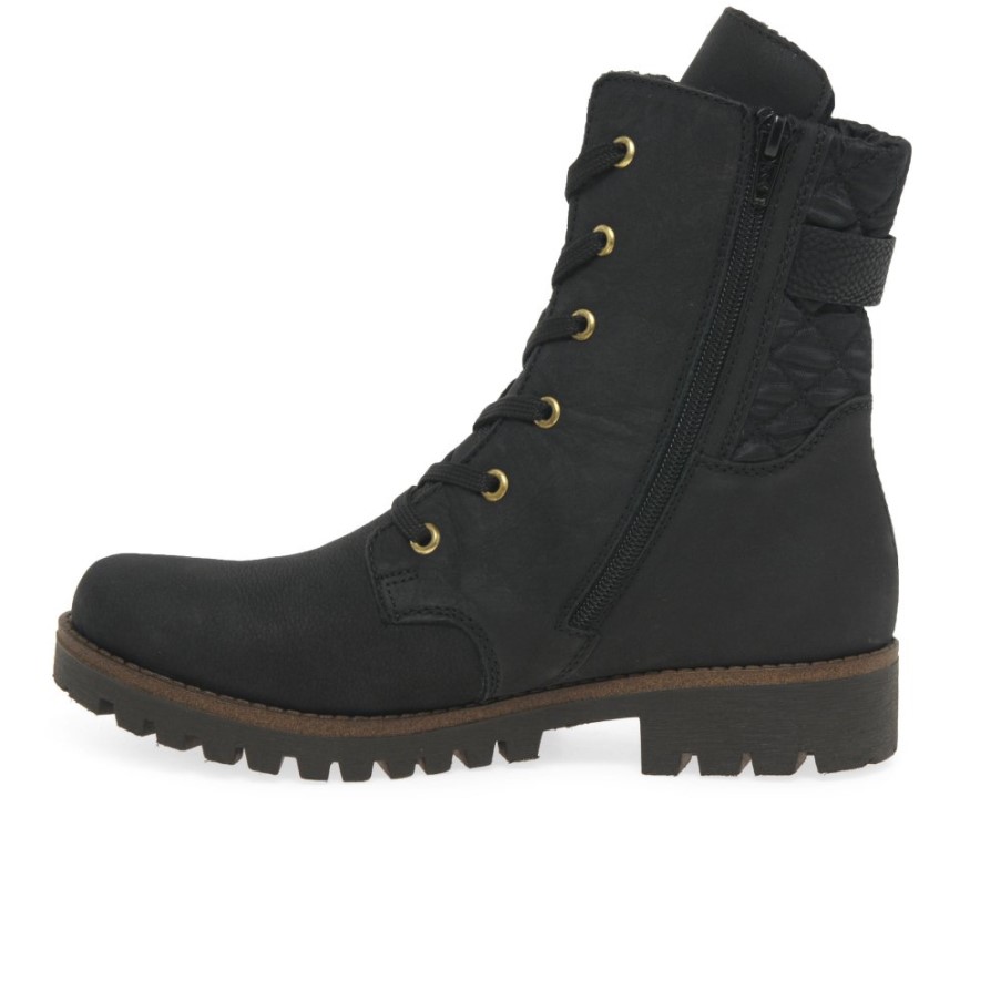 ブラック リーカー ディストリクト レディース アンクルブーツ