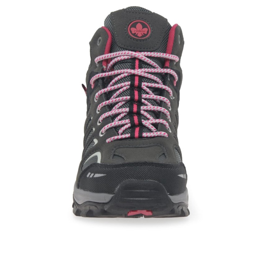 グレー リーカー タイガー レディース ウォーキング ブーツ