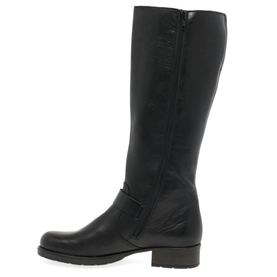 リーカー フェリン レディース ロングブーツ ブラック