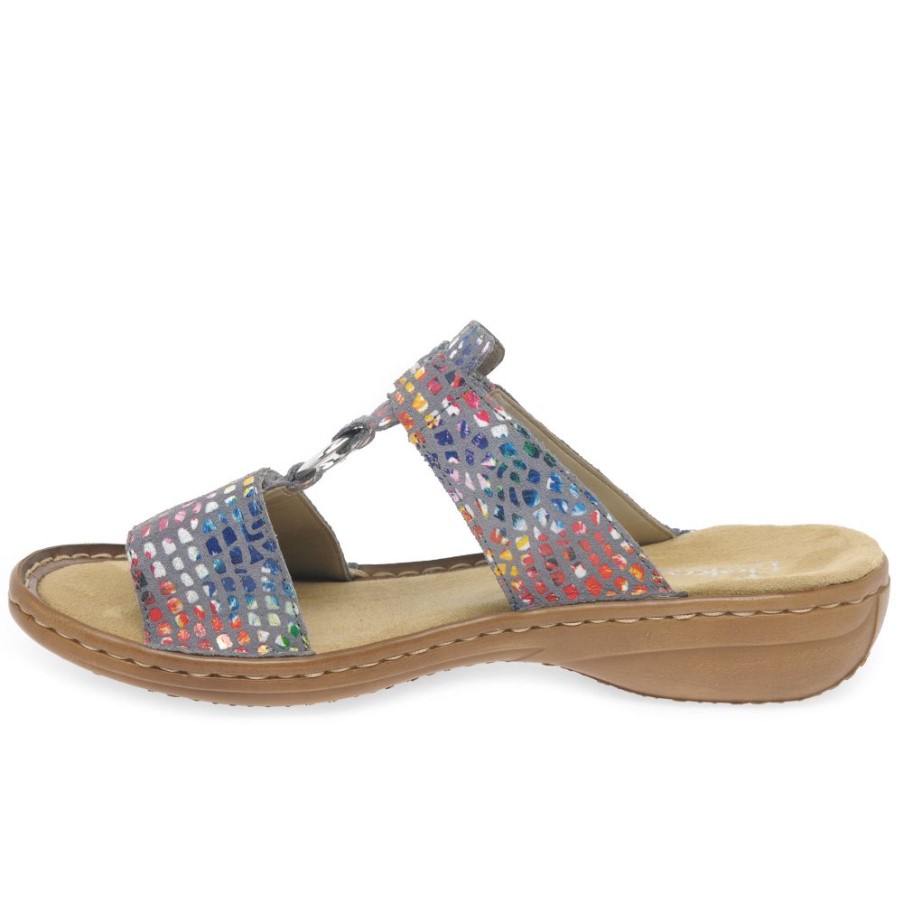 リーカー フェスティバル レディース カジュアル ミュール ライト