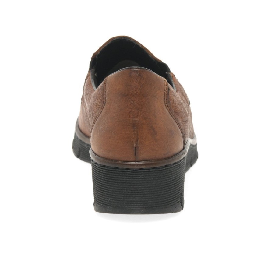 リーカー ガラ レディース カジュアル ウェッジ ヒール シューズ クリ