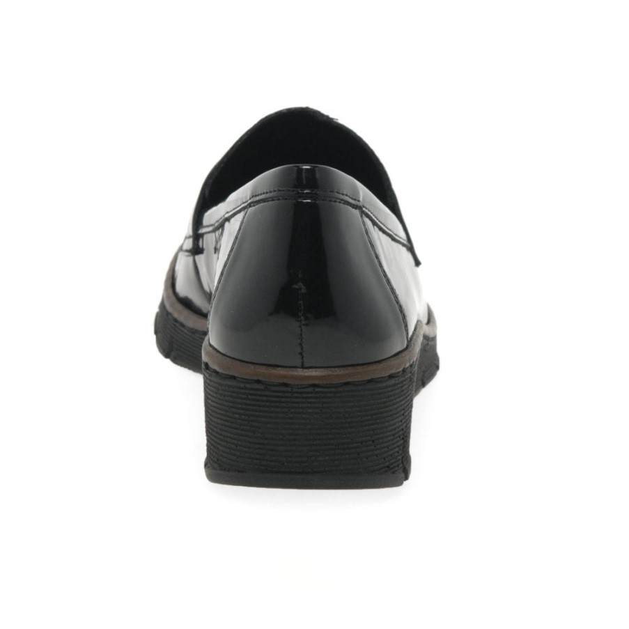 リーカー グリステン レディース カジュアル シューズ ブラック