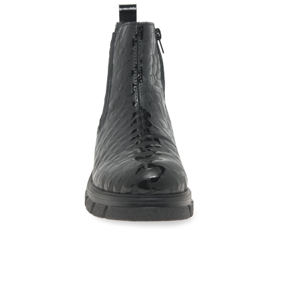 リーカー リース レディース チェルシー ブーツ ブラック