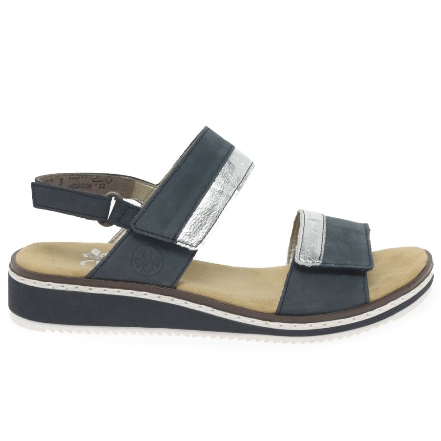 リーカーセインツ レディース ウェッジヒール サンダル パシフィック