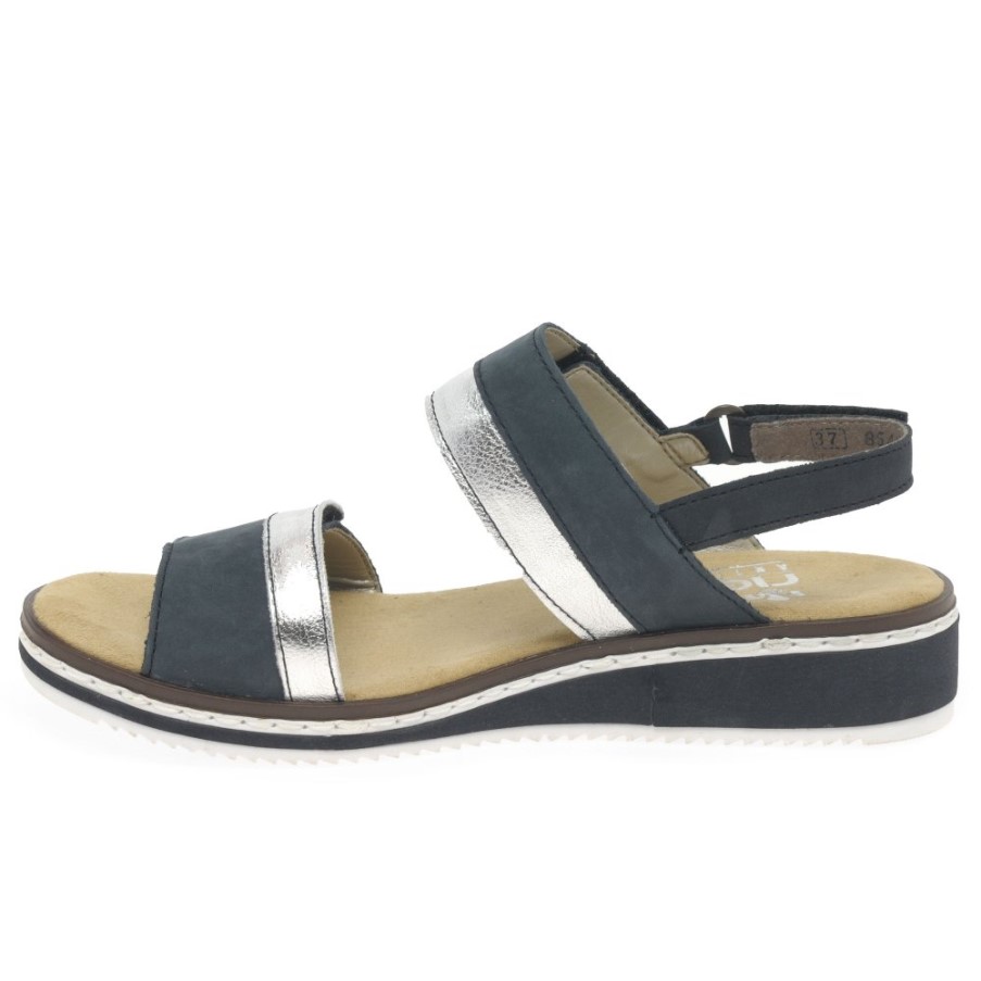 リーカーセインツ レディース ウェッジヒール サンダル パシフィック