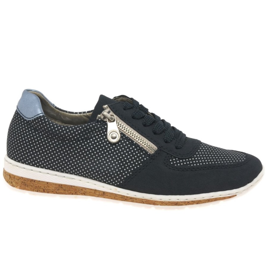 Rieker Tiva レディース カジュアル スポーツ トレーナー パシフィック