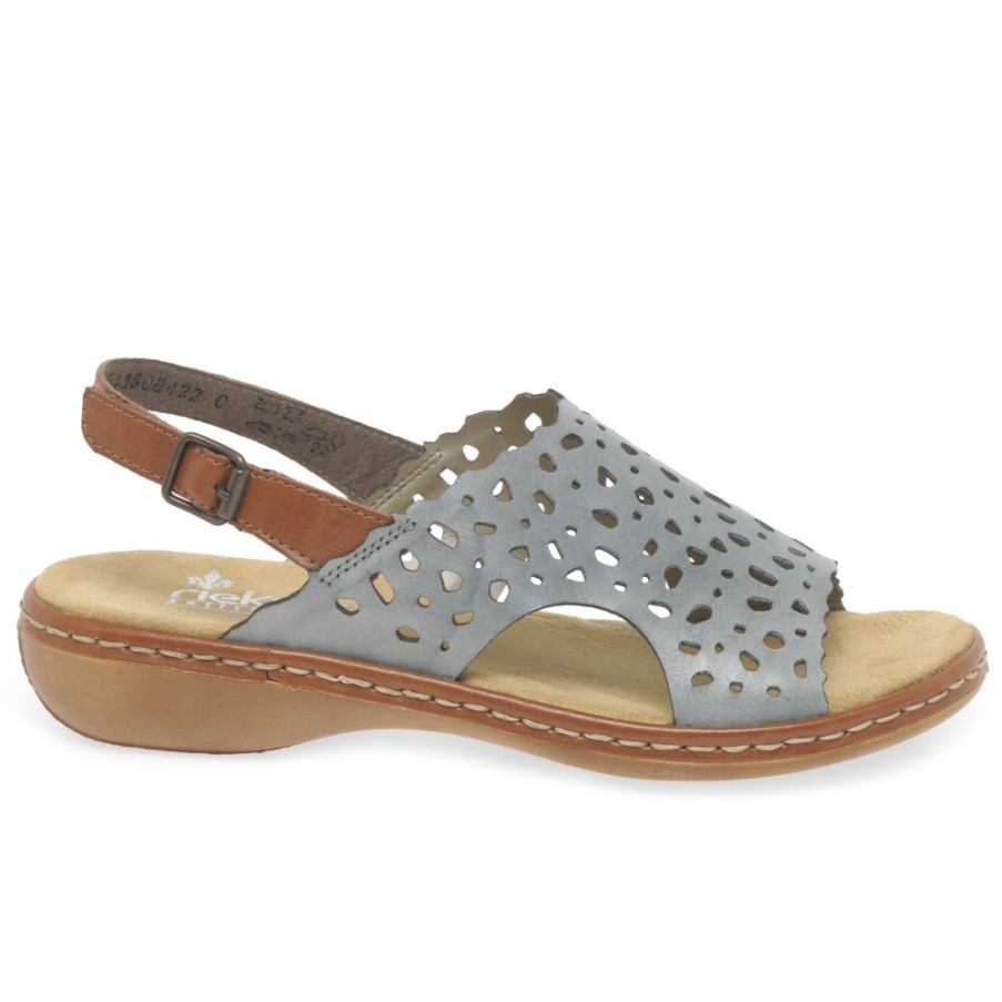 ホワイト リーカー アンドラ レディース サンダル