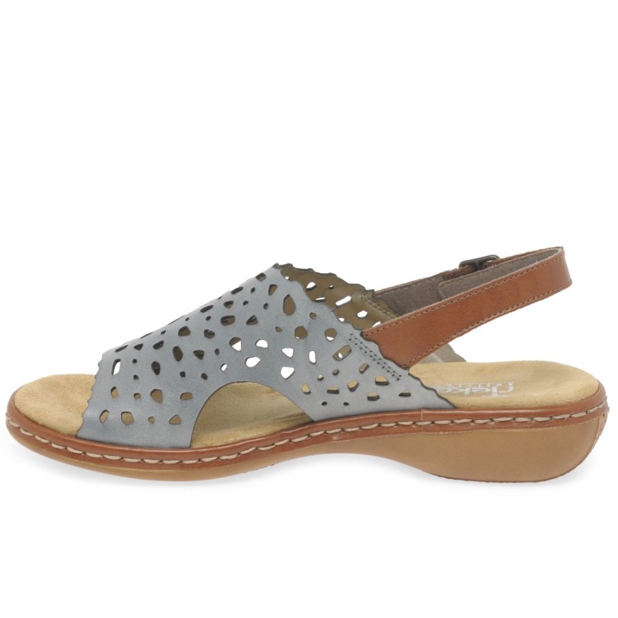 ホワイト リーカー アンドラ レディース サンダル