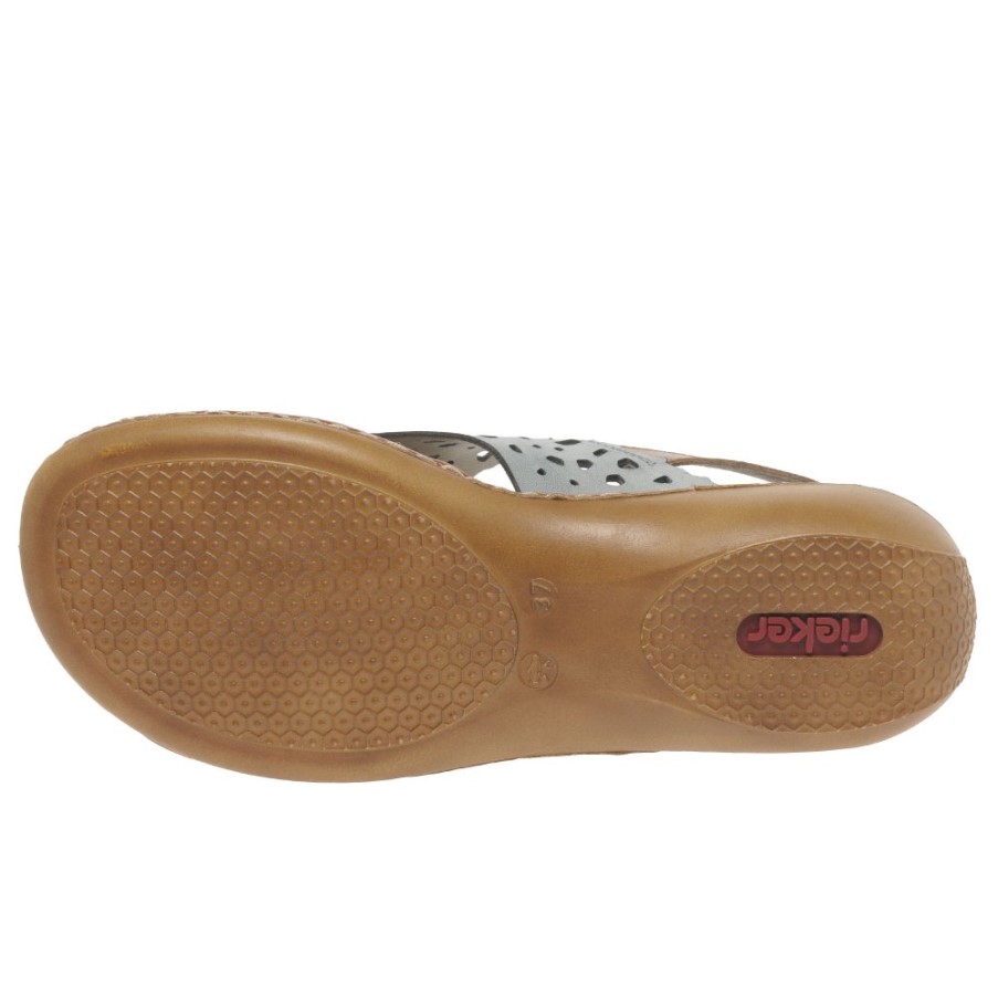 ホワイト リーカー アンドラ レディース サンダル