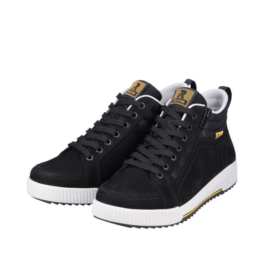 Rieker R-evolution W0100 レディース ブーツ ブラック