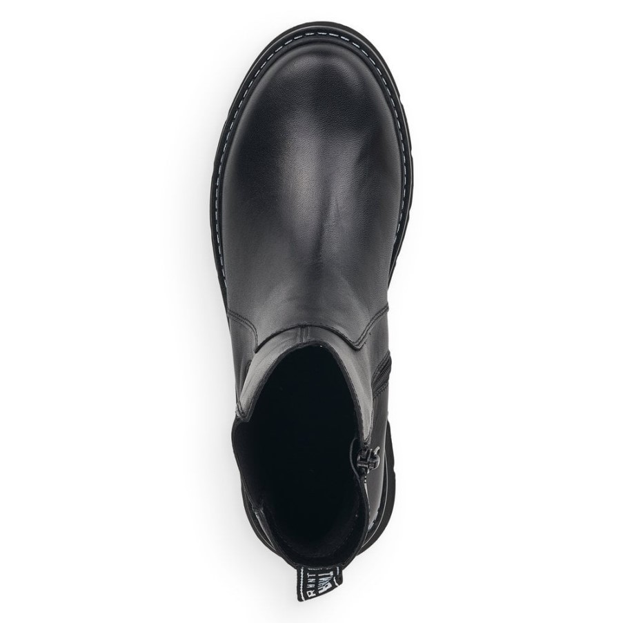 Rieker Remonte D3970 レディース ブーツ ブラック