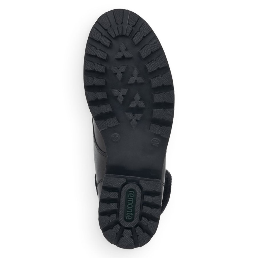 Rieker Remonte D8463 レディース ブーツ ブラック