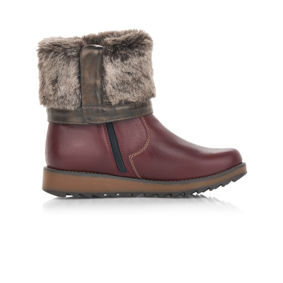 Rieker Remonte D8874 レディース ブーツ