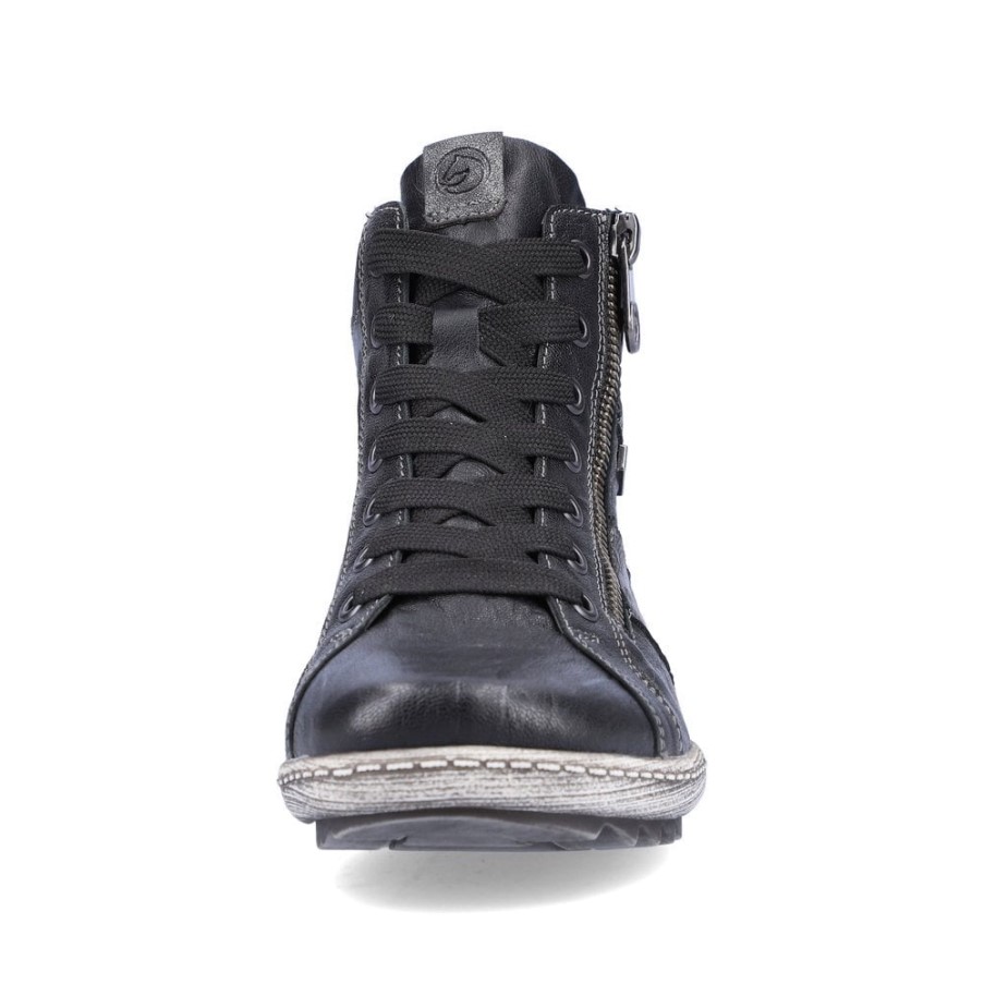 Rieker Remonte R1484 レディース ブーツ ブラック