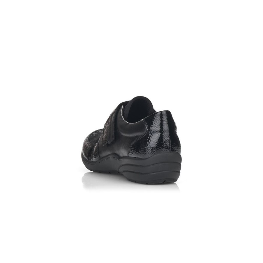 Rieker Remonte R7600 レディース シューズ ブラック