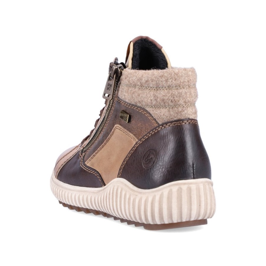 Rieker Remonte R8271 レディース ブーツ ブラウン