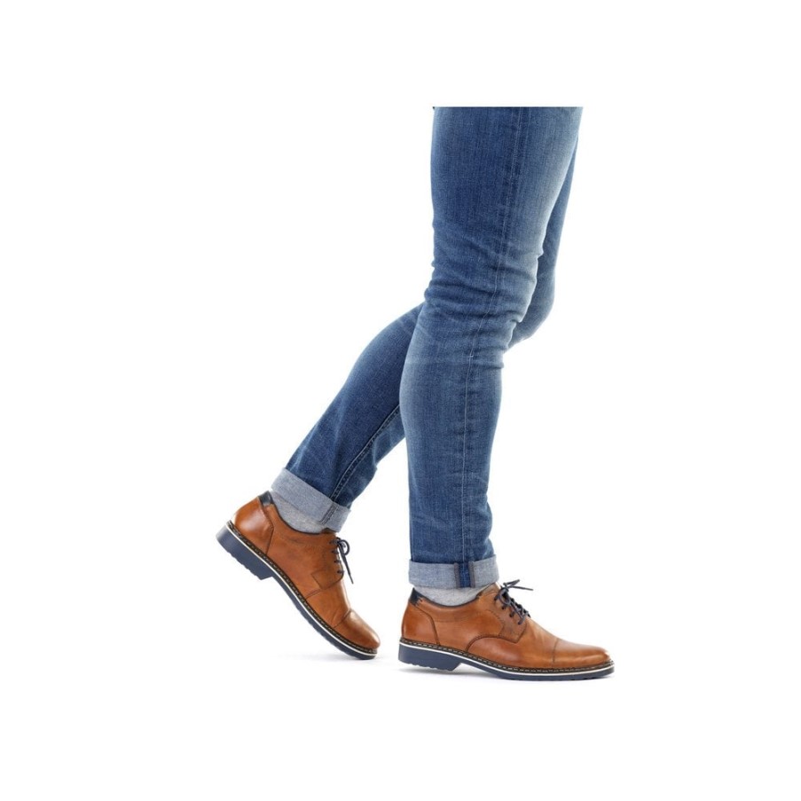 リーカー 16502 メンズ シューズ ブラウン