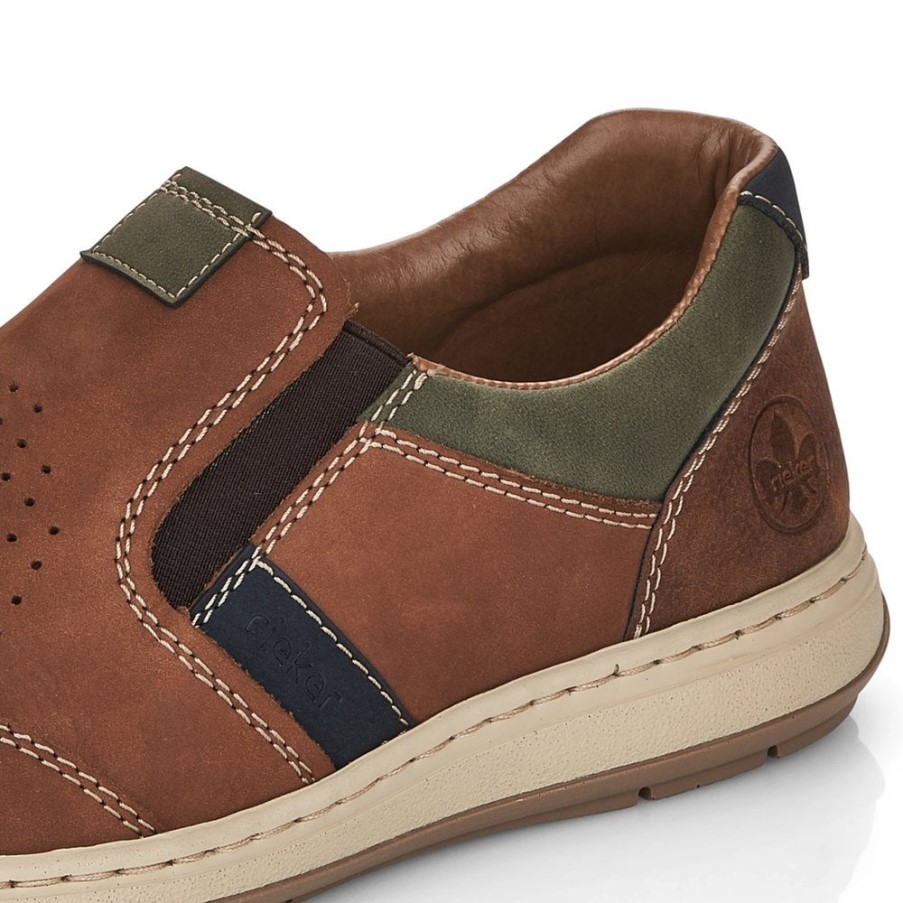 リーカー 17371 メンズ シューズ ブラウン