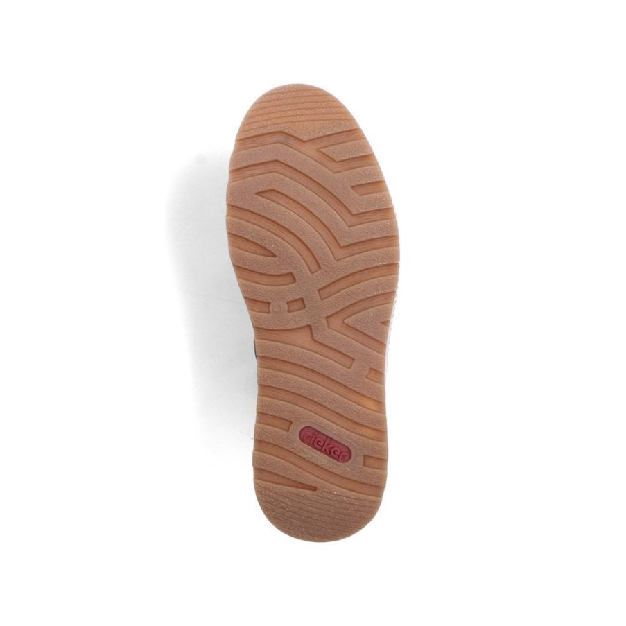 リーカー 37022 メンズ アンクルブーツ ブラウン